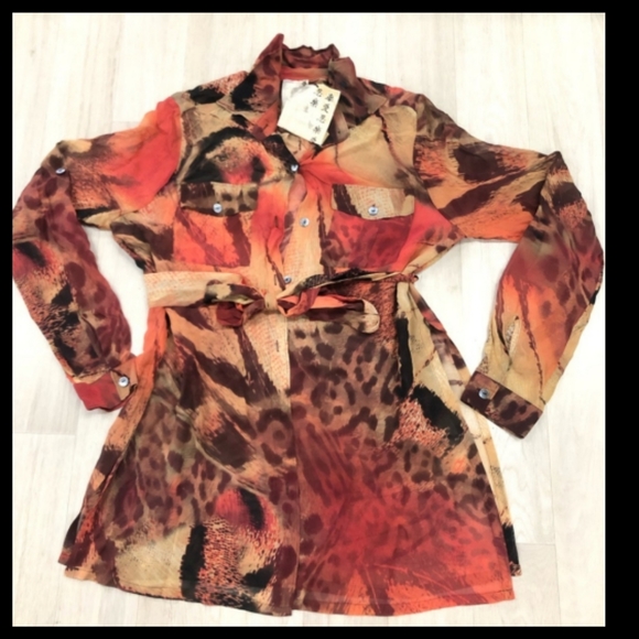 Rare Da-Nang Surplus L/S Top Sz XS - Picture 3 of 4